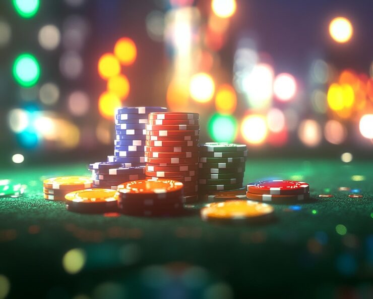 Live football and casino game selection dashboard